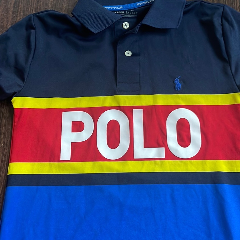 Boys Polo Ralph Lauren Mesh Performance Polo